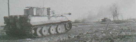 Tigers I ausf E van de sPz.Abt 501 winter 1943-1944