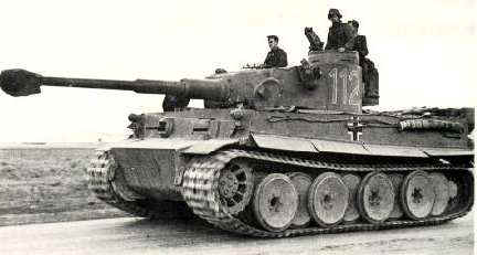 Tiger I ausf E #112 van de 1./sPz.Abt 501